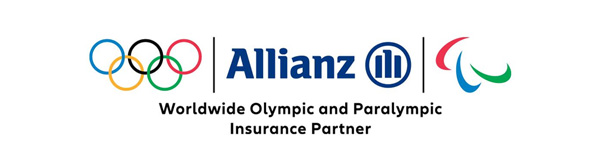 Allianz OPM: The Allianz and the Olympic logos added on a banner.